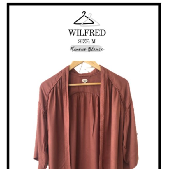 Stylish Wilfred Free Kimono Blouse - Picture 1 of 4